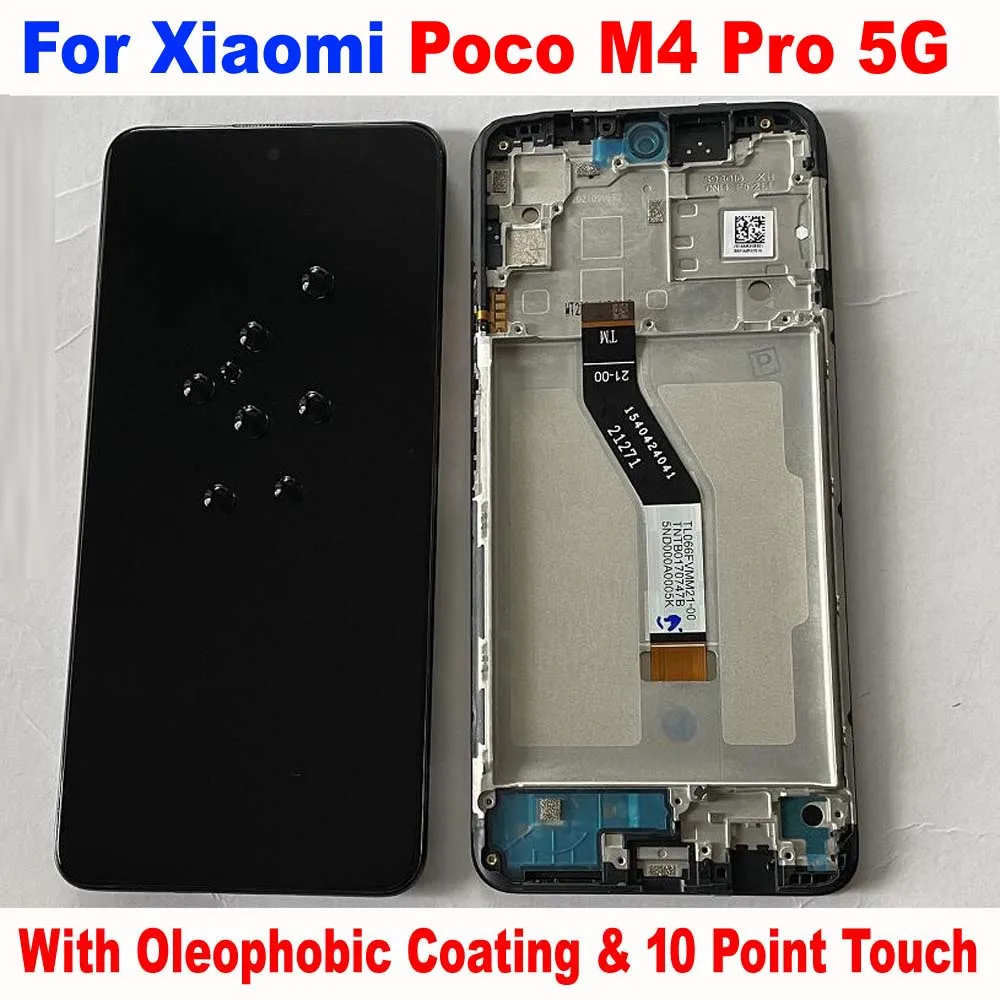 ЖК-дисплей с сенсорным экраном и дигитайзером в сборе для Xiaomi Poco M4 Pro | Мобильные