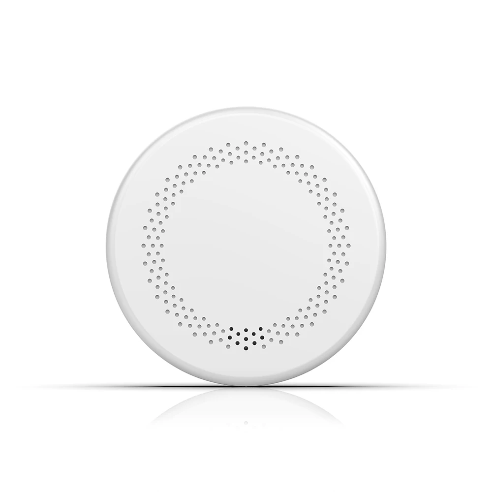 Smoke Detector Tuya Smart Home Connected WLAN AA Battery Fire Detector Test Winner Wi-Fi Fire Complies with EN 14604