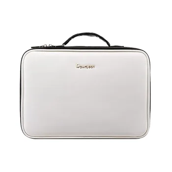 

ROWNYEON Travel Cosmetic Bag with Mirror with Partition Cosmetic Storage Bag Cosmetic Bag Waterproof Portable Ladies MT22 M