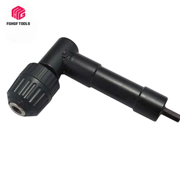

FGHGF Adjustable 90 Degree 8mm Hex Angle Screwdriver Extension Socket Holder Adapter 0.8-10mm Keyless Chuck Drill Tool
