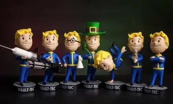 Fallout 4 Bobblehead милый мальчик хранилище Полный Набор фигурок игрушки|Игровые фигурки