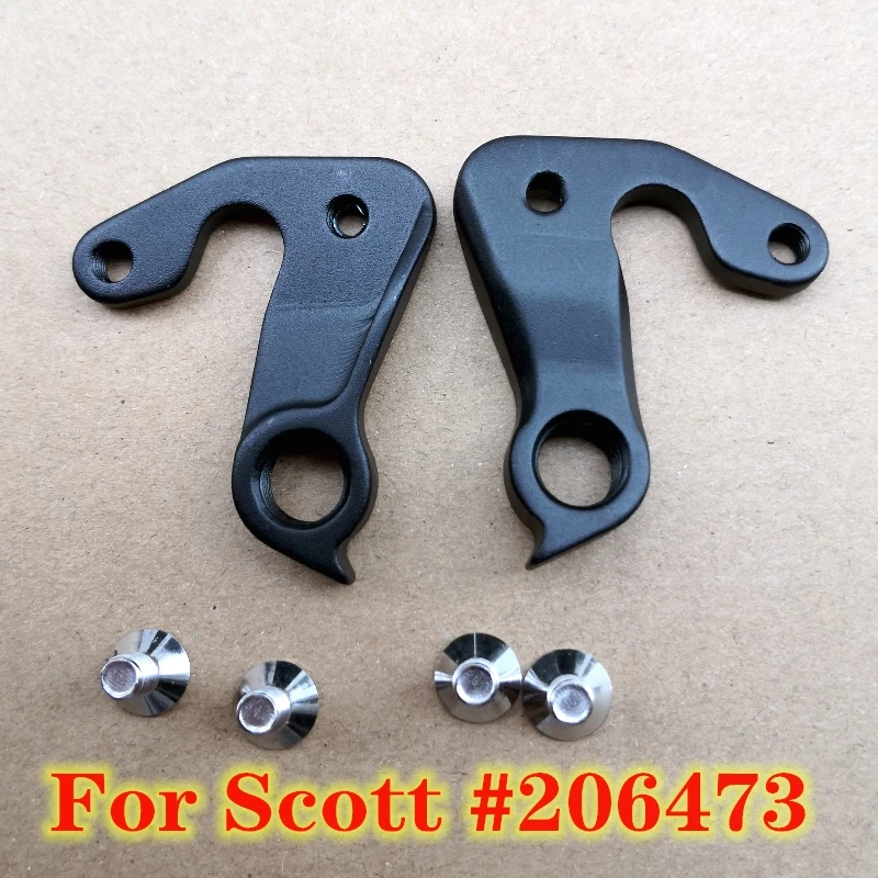 2Pc Cnc Bicicletta Deragliatore Posteriore Gancio Per Scott #206473 Scott Genius Scale Carbon Contessa Spark Addict Sl Solace Mech Dropout