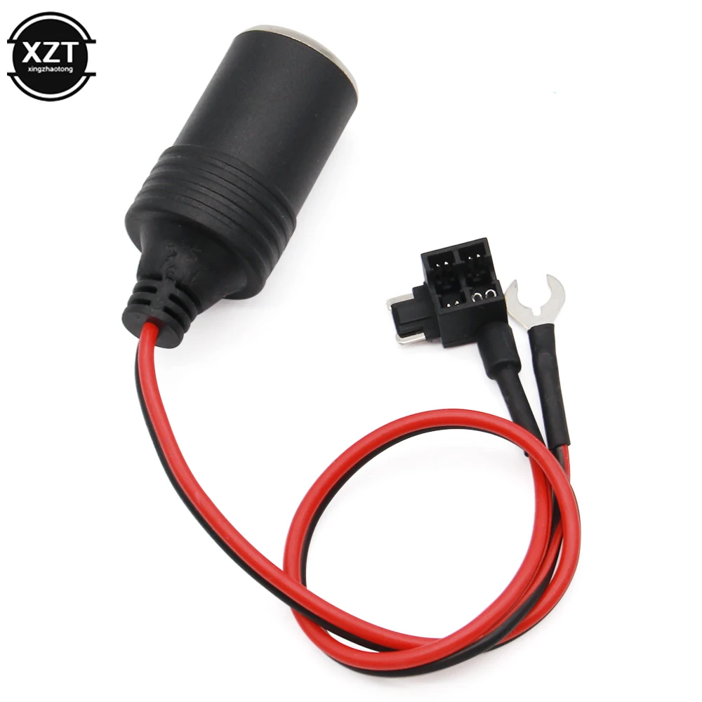 Cigarette Lighter Adapter Universal DC 12V Outdoors Fuse for Storage Battery