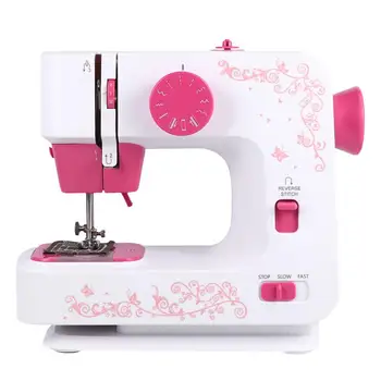 

1pcs Table Colorful Electric Sewing Machine Multifunctional Small Desktop Sewing Machine for Home Original European Rules