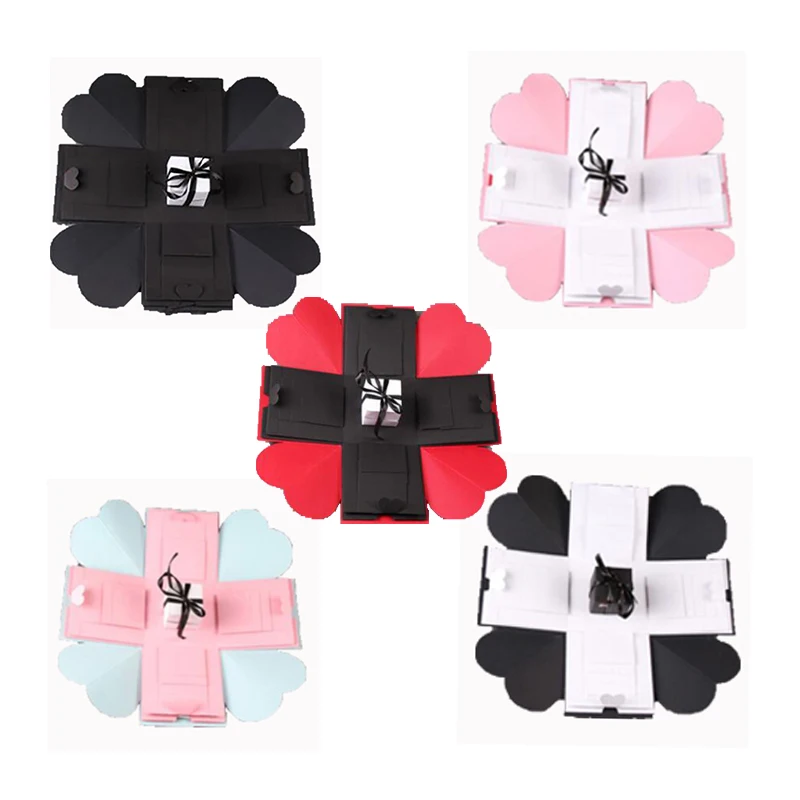 

1 Pcs Gift Explosion Box Party Boxes and bags Love Explosion Gift Box Diy Explosion Gift Box Accessory Christmas Valentine's Day