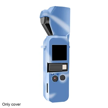

Durable Easy Apply Soft Protective Cover Portable Anti Lost Solid Non Slip Silicone Hanging Dustproof For DJI OSMO Pocket