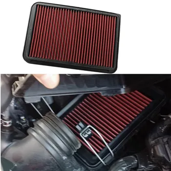 

Air Filter Fits for Audi A4 A6 RS4 S4 S6 Allroad High Flow Replacement Panel Air Intake Filters Washable Reusable