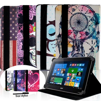 

Universal Case for 7"/8"/10" Acer Iconia Tab Ultra-thin Leather Anti-shock and Anti-fall Tablet Smart Leather Folding Cover Case