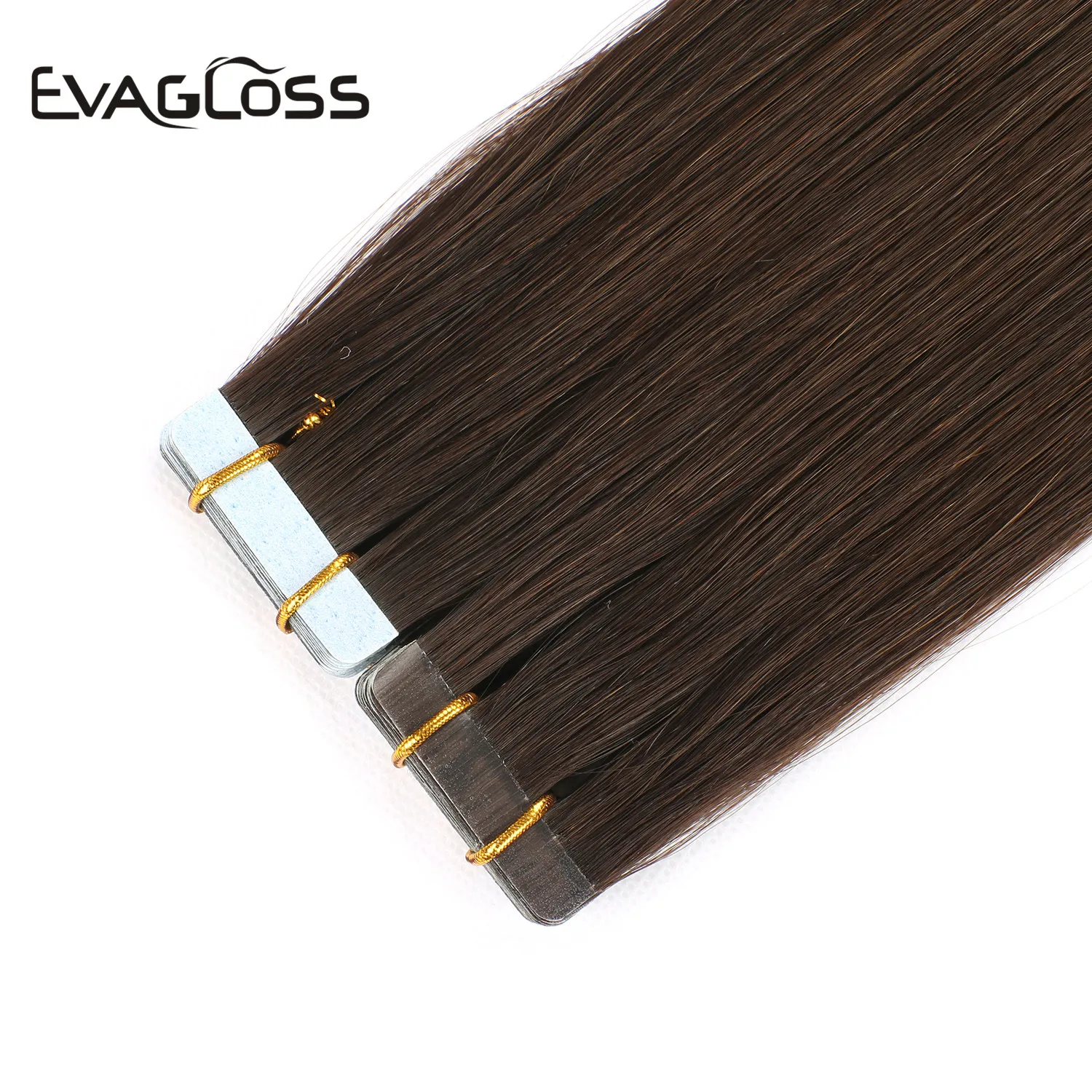 Skin Weft Machine Remy Tape in Human Hair Extensions 20pcs 40pcs 80pcs Adhesive Double Sided Tape in Hair Extensions 12"/16"/20"