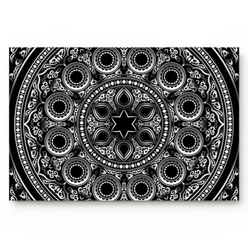 

Kitchen Mat Geometric Mandala Pattern Doormat Home Decoration Anti-Slip Entrance Door Mats Kitchen Carpet Door Mats Outdoor