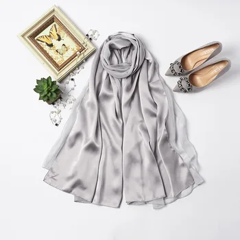 

Tassel Scarf Lady Cotton Twill Shawl Autumn Winter Gradient Color Warm Scarves Female Black