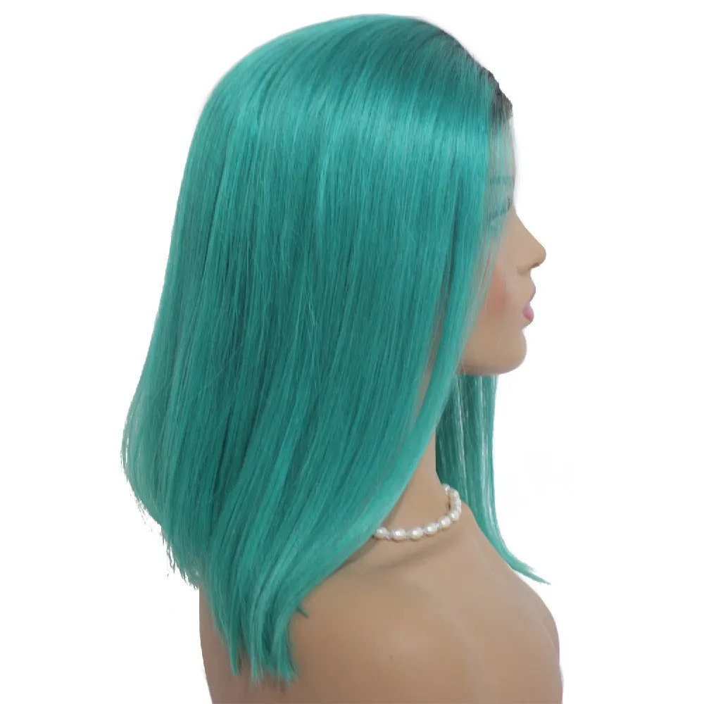 curto bob natural em linha reta comprimento