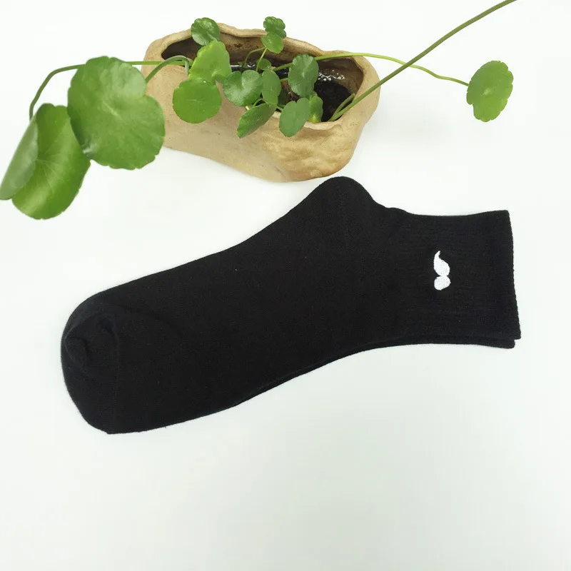 Короткие носки с цветочным принтом в горшках для влюбленных и счастливых мужчин, хлопковые мужские носки, теплые, крутые, корейские, забавные, новинка, Повседневная мода - Цвет: 7