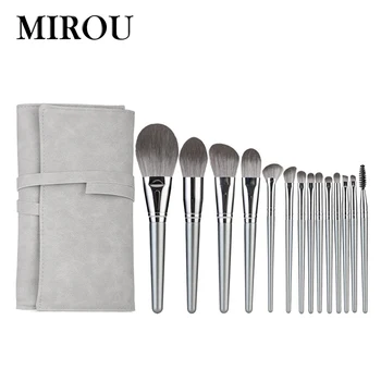 

14pcs makeup brushes high quality makeup brushes makeup brushes set kit brushes big palette of shadows sparkles shadows brushes