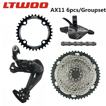 

LTWOO AX 11 Speed MTB Bike Shifter + Rear Derailleur + 50T Cassette / 104BCD Chainring + 11s Chains Groupset for SLX NX GX