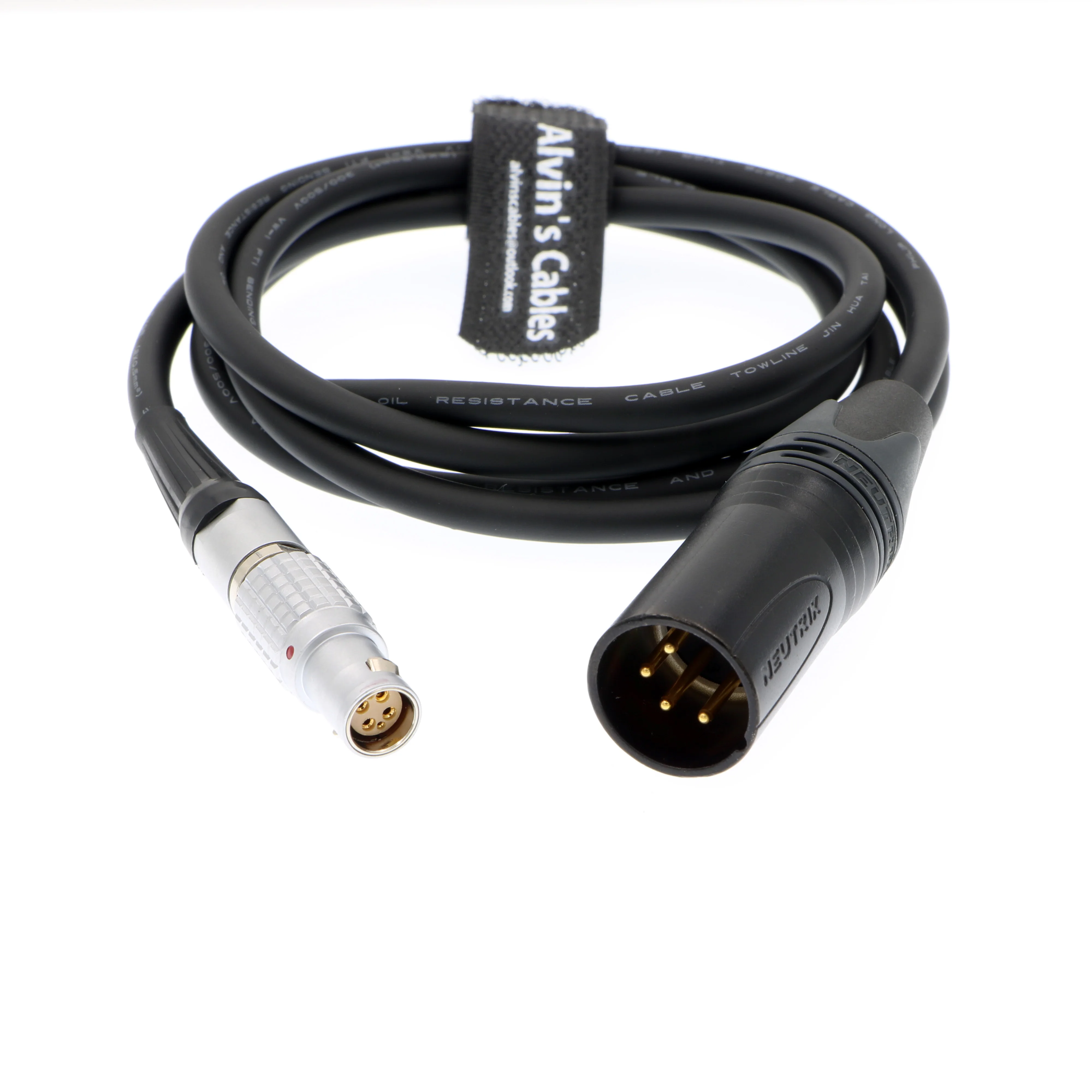 Алвин, кабели XLR Сделано в Китае 4 контактный разъем для 6 Pin женский Мощность кабель для Red Epic алый
