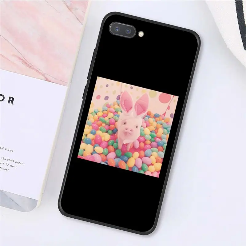A9 MaiYaCa пары мультфильм прекрасный розовый поросенок чехол для телефона huawei Honor 8X9 10 20 Lite 7A 5A 7C 10i 20i View 20 - Цвет: A9