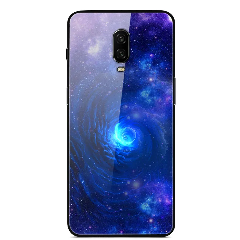 Армейский зеленый Чехол из закаленного стекла для Oneplus 6T One Plus 6 7 7 Pro, силиконовый бампер, жесткий чехол с рисунком для Coque Oneplus7 1+ 7 чехлов - Цвет: Армейский зеленый