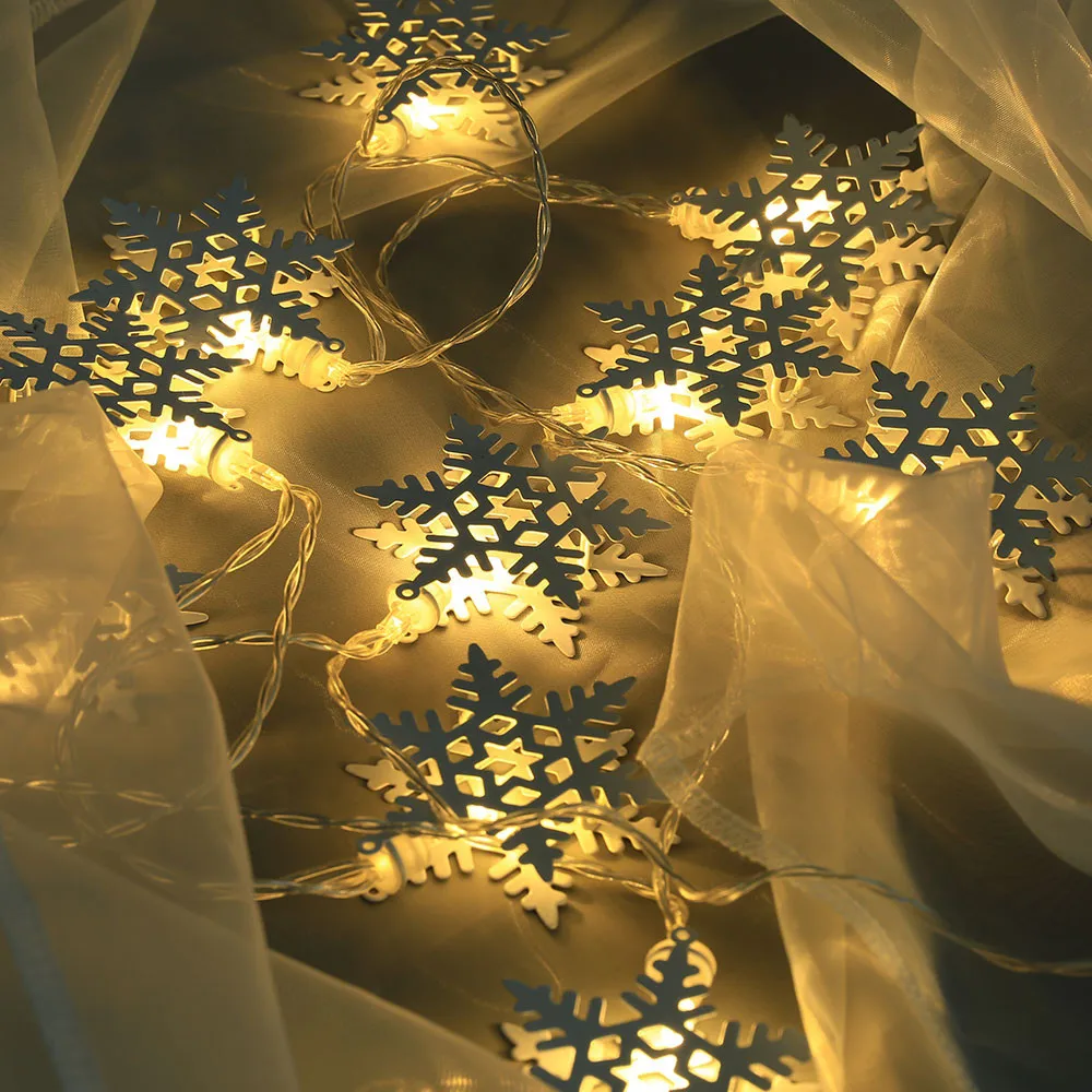 1,5 м 10 Светодиодный светильник со звездами гирлянда мерцающие гирлянды на батарейках Рождественская лампа Праздничная вечеринка Свадьба декоративный Сказочный светильник s# LC