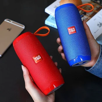

Bluetooth speaker Portable bass column wireless Stereo subwoofer Music Playe With 1200mAh Battery soundbox caixa de som