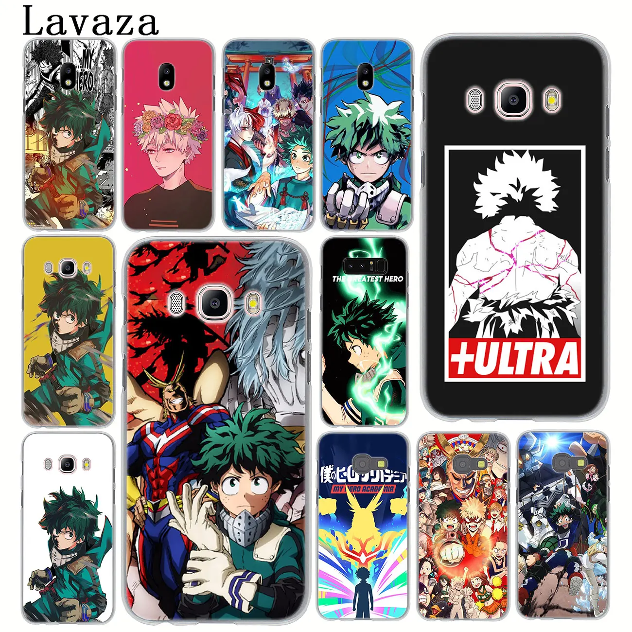 Чехол для телефона с аниме My Hero Academia Samsung Galaxy J8 J7 Duo J4 J5 J6 Plus 2018 2017 2016 J2 J3 Prime