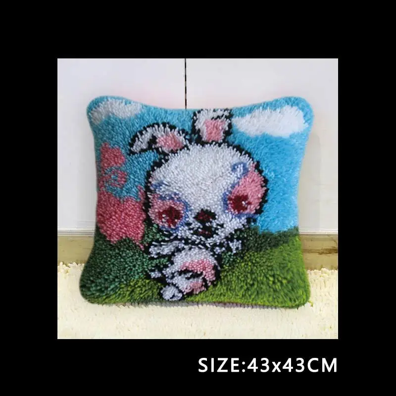 BZ088 Klink Haak Kleed Bloemen Сделай Сам мультфильм Животные защелка набор крестиком подушки Foamiran для цветочной вышивки подарок - Цвет: BZ088