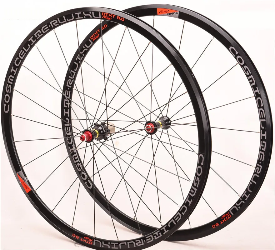 Ultra light four-bearing bike wheel 700C 30MM Rims V Brake Wheels bmx Road Bicycle Wheel Aluminium Alloy 8 9 10 11S Wheelset