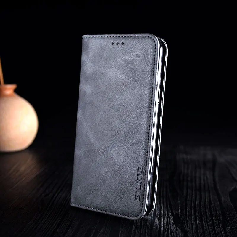 Чехол для Nokia 2,1 3,1 5,1 6,1 7,1 8,1 Plus funda Роскошный кожаный чехол с подставкой и слотом для карт откидной Чехол без магнитов