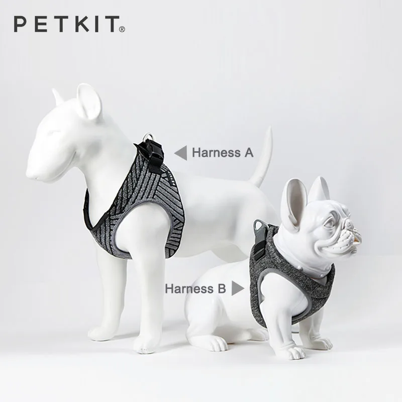 

Petkit Soft Pet Dog Vest Harness Breathable Outdoor Padded Dog Harness Vest Adjustable For Puppy Small Medium Dogs Harnais Chien