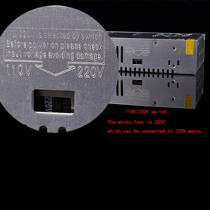 3D блок питания принтера 110V 220V к DC 12V 24V 15A 20A 30A 360W CCTV/led полосы питания адаптер