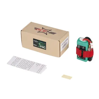 

11.1V 850mAh 75C/18.5V1300mAh95C Lightweight High Rated Racing Series High Discharge Lipo Battery With XT30 Plug For FPV Racing