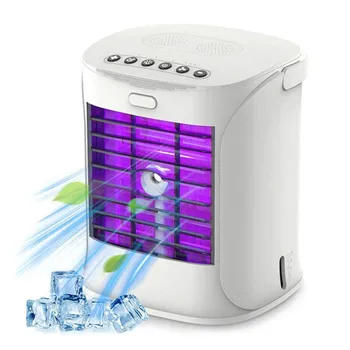 

3 in 1 Air Conditioner Usb Desktop Air Cooler Fan UV Disinfection Air Cooler Personal Portable Air Cooling Fan 514#2