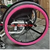 (2X) 24 inch Sport Manual Wheelchair Pusher Snare Anti-Skid Protective Sleeve Silica Gel Sleeve 24 inch Wheels Hand Push Cover 5