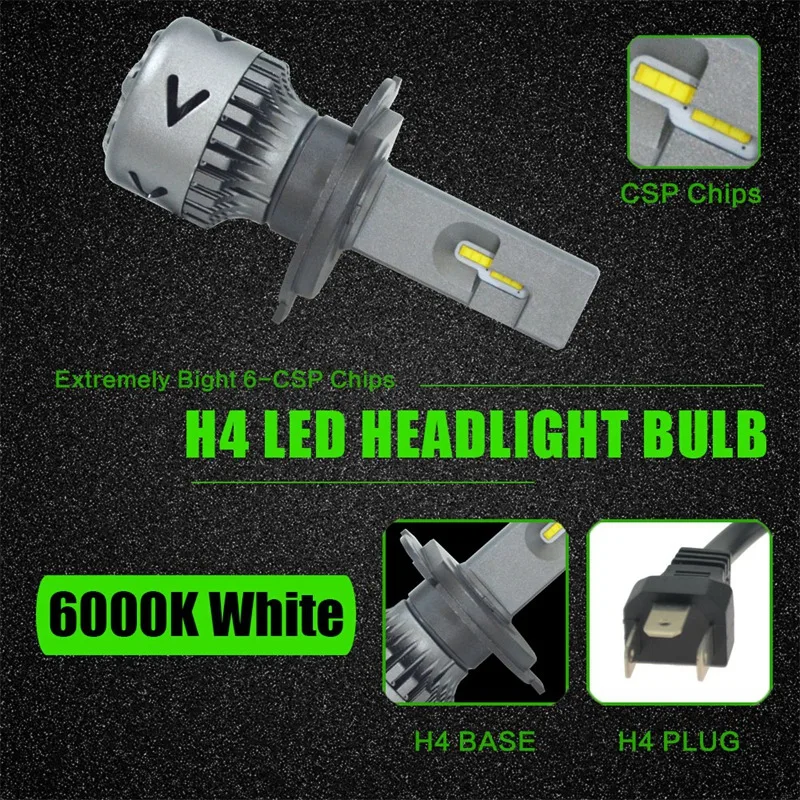 Новые продукты нового поколения автомобильные лампочки Led H1 H3 H8 H9 H4 H7 H11 9012 Led 880 881 9008 H13 9004 9007 Авто светодиодные фары H