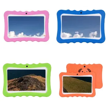 

Quad-Core Wifi Internet 7-Inch Children Learning Machine Multi-Function Cartoon Tablet Before And After 30W Camera 512M+8G