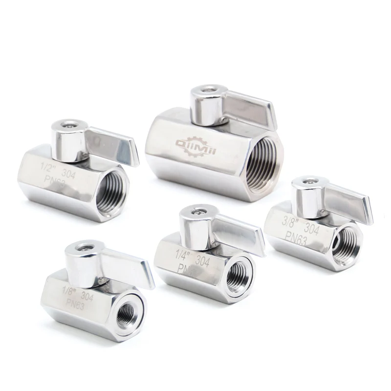 Рисунок 2 - Шаровой мини-клапан из нержавеющей