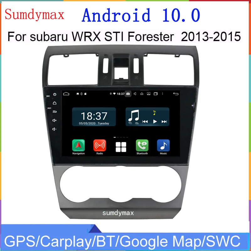 Android10 car multimedia player for subaru Forester WRX XV STI 2013 2016 2018 radio stereo gps navigation headunit WiFi BT | Автомобили и