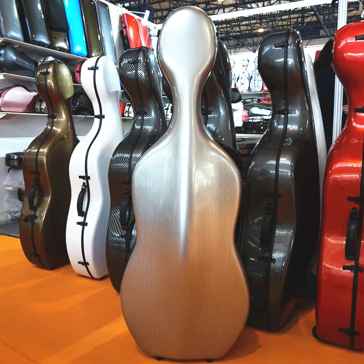 High Quality Carbon Fiber Cello Case 4 4 Cello Case Carbon Fiber Cello Hard Case 3 6kg Colourful Cello Aliexpress