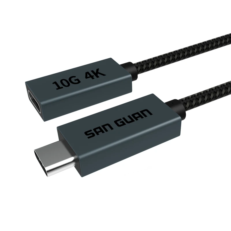 Купить Соединитель USB 3 1 типа C Кабель-адаптер USBC 20 в 10 ГБ быстрое расширение для монитора | Кабели для мобильных телефонов (4000183854627)