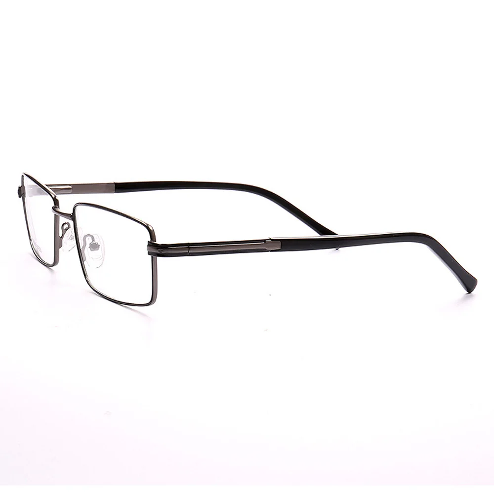 

Мужские деловые простые ультралегкие очки с полной оправой изготовленные на заказ очки для близорукости от-1 до-6 очки для чтения от + 1 до + 4