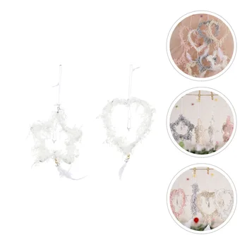 

4Pcs Xmas Pendant Chic Safe Fine Party Decor Party Favor Hanging Ornament