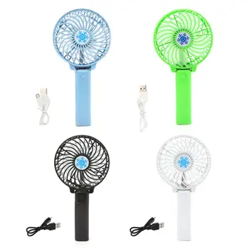 

2020 New Foldable Handheld Mini Fan USB Power Rechargeable Battery Operated Hand Bar Fans