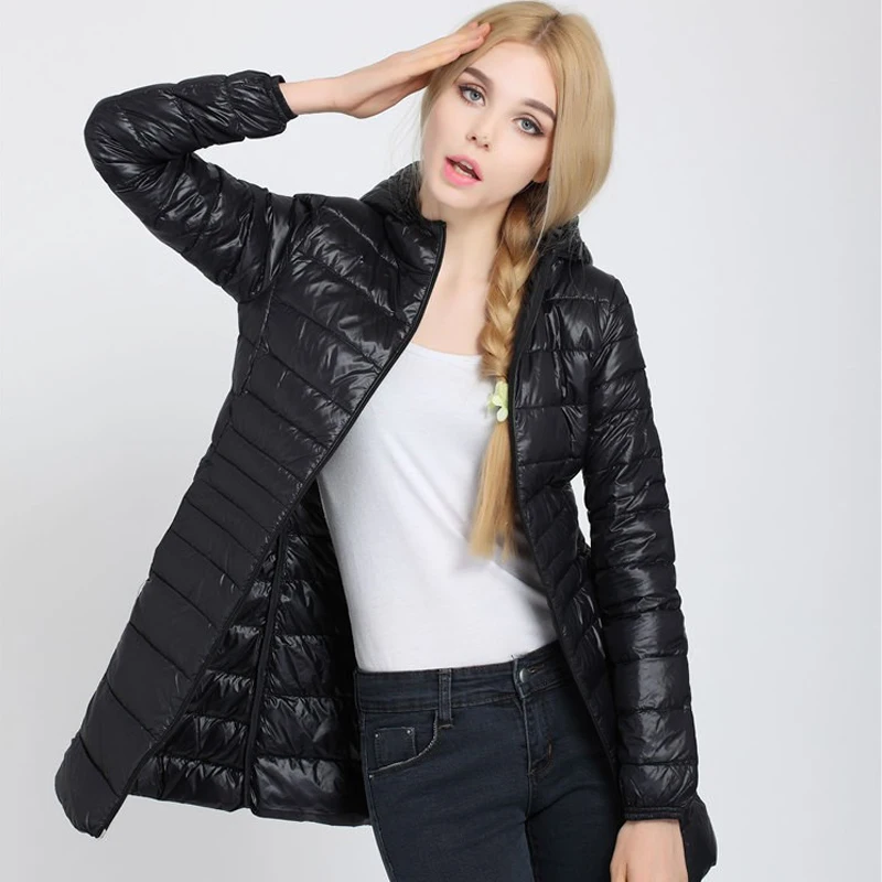 

Woman Down Parka Designer Winter Jacket Womans Long Duck Down Jacket Outwear Ultralight Hooded Duck Coat Lady Down Clothes