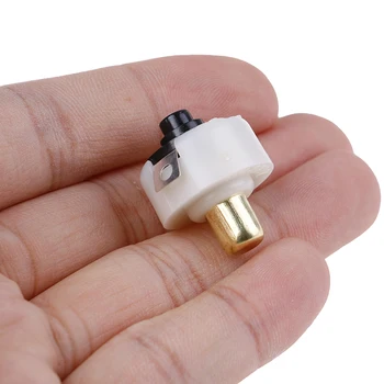 

2 Pcs Diameter 20mm And 17mm LED Flashlight Push Button Switch ON/ OFF