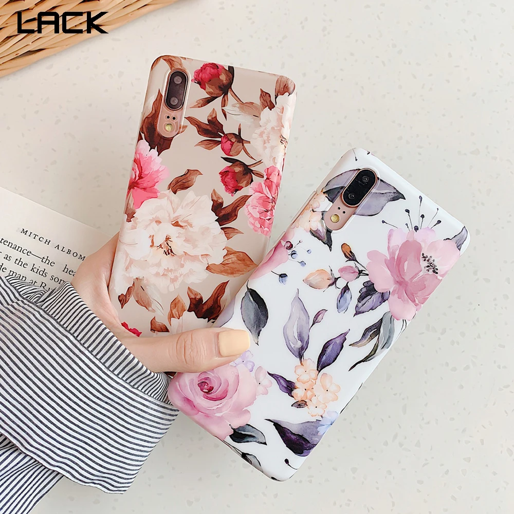 Чехол LACK с акварельными цветами для телефона Huawei P20 Pro lite P30 Mate 20 20lite мягкий чехол IMD