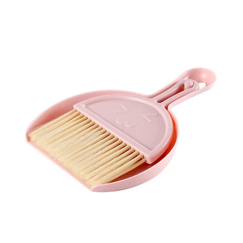 

Wall Mount Office Desktop Multifunction Broom Dustpan Set Cleaning Tools Detachable Windowsill Handheld Keyboard Home Kitchen