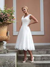 

V-Neck Wedding Dress Lace Appliques Tulle Full Sleeve Backless Bridal Gown Custom Romantic Robe De Mariée Wedding Dress for Wome