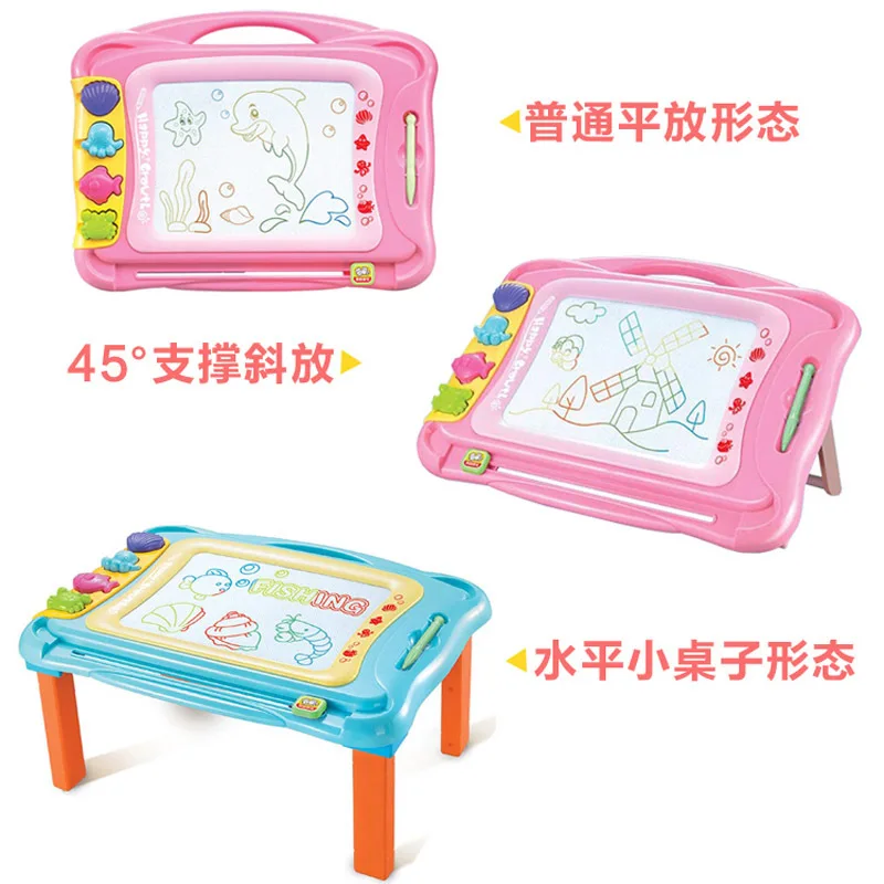 

# Sketchpad Children Magnetic Doodle Board Baby Writing Board Multicolor Large 1-3 Years Old Braced Early Education ~ Children's