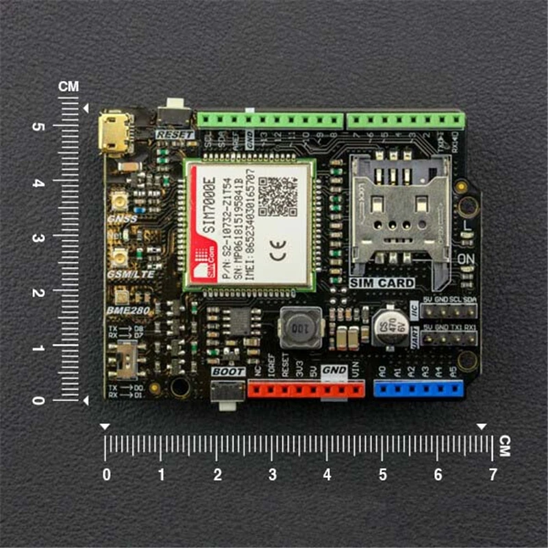 AiSpark SIM7000E Arduino NB-IoT/LTE/GPRS/gps расширительный экран