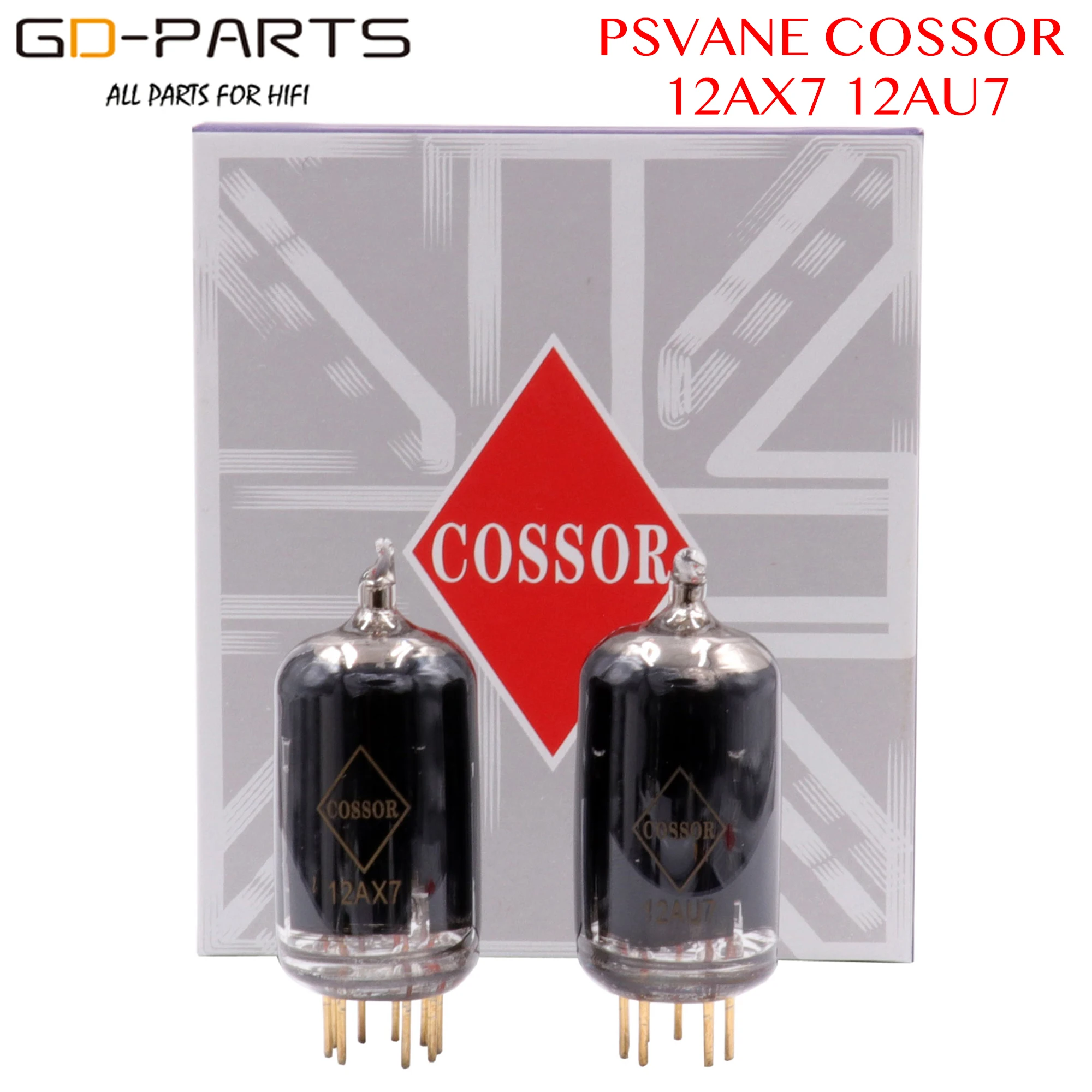 PSVANE COSSOR 12AX7 12AU7 12AT7 ECC83 ECC82 вакуумная трубка HiFi аудио DIY винтажная предварительно